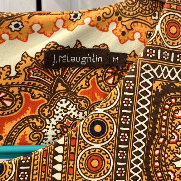 J.MCLAUGHLIN sleeveless shift dress. Soft Catalina material Size medi… - Picture 6 of 7